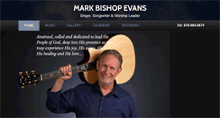 Desktop Screenshot of markbishopevans.com